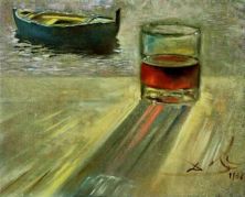 Haga click para ver la imagen ampliada 1956_12_wine glass and boat 1956.jpg